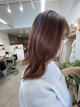 オリビアヘアー(OLIVIA HAIR) ブリーチなし茶葉多めミルクティー