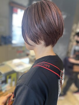 アンドライフ 市原店(AND LIFE) ショート×ハイライトピンクグレージュ