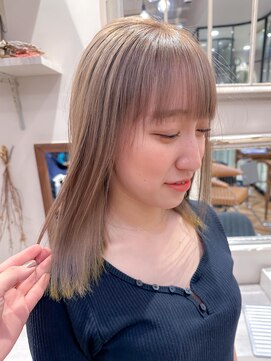 ロンド ブランシュ 錦糸町北口(Lond blanche) ★ブリーチあり ハイトーンブランドミルクティー