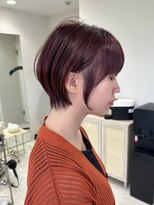 スティロ(stylo)&nbsp;レイヤーカットハイライトショートヘアイルミナカラーオージュア