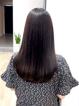 セイドット フクオカ(Say.FUKUOKA) 【Say.福岡】髪質改善ストレート×重めロングスタイル