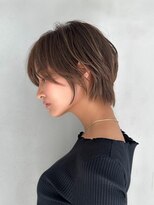 ギークス(GEEKS)&nbsp;【GEEKS渋谷】ナチュラルショートウルフ/20代30代/小顔/春カラー