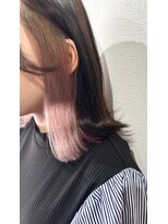 グルグル 新小岩店(GULGUL) 透明感しかないピンクベージュイヤリングカラー