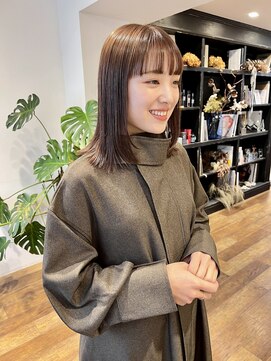 シアン ヘア デザイン(cyan hair design) 【cyan】レイヤーミディ
