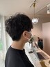 【メンズ】メンズカット＋ツイストパーマorスパイラルパーマ　￥12,000
