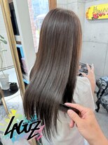ラグズ 茅ヶ崎(LAGUZ)&nbsp;ナチュラルグレージュストレート【透明感ツヤ髪】