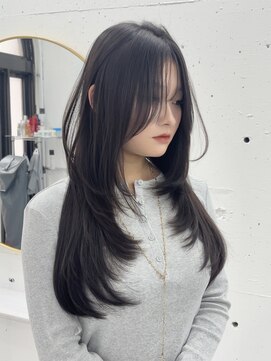 シーン(scene) 縮毛矯正×レイヤーカット×ワンカール×トリートメント【広島】