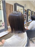 ぷつっとボブとオリーブブラウン♪♪