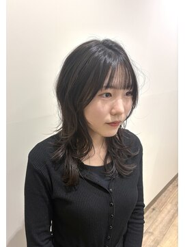 モッズ ヘア 銀座店(mod's hair) ハッシュカット ミディアムレイヤー