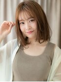 透明感カラー大人ガーリーエアストレートボブディX大宮20代30代
