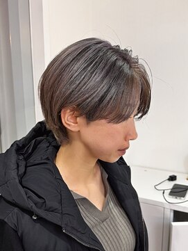 スイ(suiw) ハンサムマッシュショートシャドールーツ【suiw】昭和町/天王寺