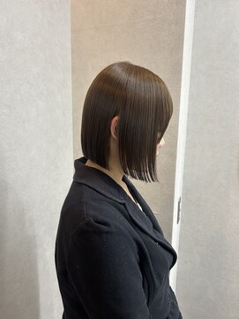 ソア 並木坂(Soa) 20代/韓国ボブ/レイヤーカット/タッセルボブ/透明感カラー