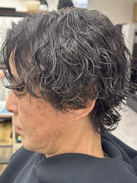 ナム 錦糸町(NAM) MEN'S HAIR/ブルーブラック/フェザーパーマ/錦糸町