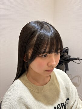 シェイプスサロン ハナレ 辻堂美容室(Shapes salon HANARE) ティーンに人気★王道アイドル前髪