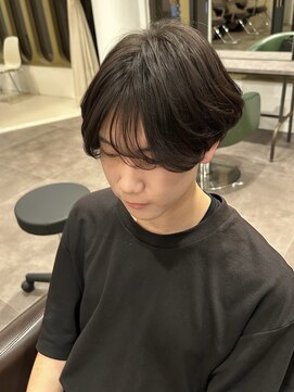 エフコード 難波(F-CODE) 毛流れニュアンスパーマ