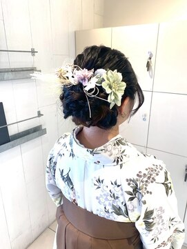 アース モード 新小岩店(EARTH/M) 着付けヘアセット×卒業式