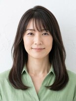 と和×美髪クリニック 巣鴨店&nbsp;40代からの大人の素材美。艶＆清潔感のワンレン