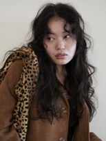 ノラ シブヤ(NORA)&nbsp;小顔ミディアムパーマミディアムデジタルパーマボブパーマ前髪