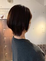 エイム ヘア リアム 調布店(eim hair liam)&nbsp;ハンサムショート/丸みショート/暗めカラー/小顔
