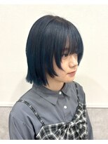 ロッカ(ROCCA)&nbsp;クールショート重めバングのモードウルフボブ