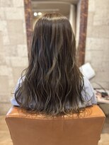 ヘアサロン アプリ(hair salon APPLI) 透明感たっぷりオリーブベージュ♪