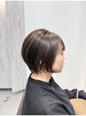 大人可愛い小顔ひし形ショートショートボブ髪質改善20代30代40代