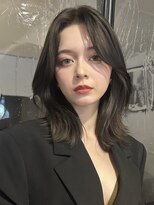 ABBEY 福岡天神 【8月8日NEW OPEN(予定)】&nbsp;ミディアムヘアレイヤーカット前髪カット髪質改善トリートメント