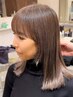 根本リタッチケアカラー＋毛髪補修トリートメント