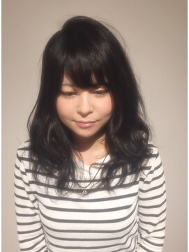 アミティエ 大崎(Amitie) 今ドキ！ぬけ感☆黒髪セミディ☆