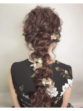 セットサロン ラビッシュポー(Setsalon RabichePow) 【ラビッシュポー】編みおろし【フランベアー】