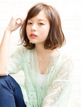 クーラ(Cura) 甘辛MIX愛されボブ×透明感くすみカラー