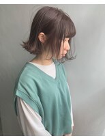クラン(clan)&nbsp;clan ハイライト　外ハネ小顔美髪ボブ