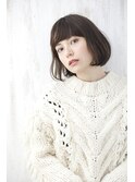 ワンカールボブ&ダークベージュ