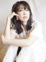 ヘアデザイン アンジェロカフェ(Hair Design Angelo cafe)&nbsp;大人可愛いルーズウェーブ【20代30代40代】