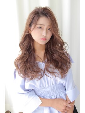 アグラン 梅田本店(a Gland) 抜け感かきあげロング