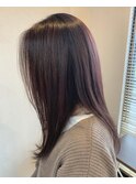 ツヤ髪！パープルガーネット