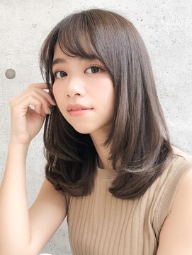 アグノス 青山(Agnos) ★イメチェンラベンダーカラー前髪小顔カットくびれミディ