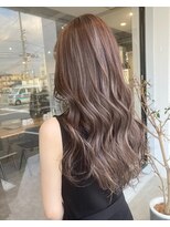 ナンバー(number+)&nbsp;20代30代40代ナチュラルハイライト立体感アッシュベージュ