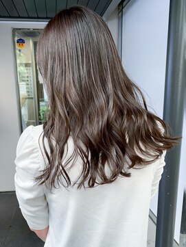 アイティーバイアルバム 八王子店(IT by ALBUM) グレージュロング_くすみブルーミニウルフテラコッタ_ba352771