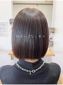 【天女目】切りっぱなしボブ