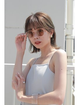 フークフーク(HOEK HOEK) ぷつっとボブ×インナーカラー 20代30代40代50代