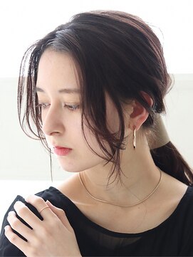 シェール(cher) センターパート×ロング★アレンジ【cher西宮北口：MAYA】