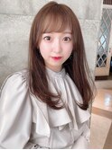 前髪カット 酸性ストレート 髪質改善 カット 艶髪1023
