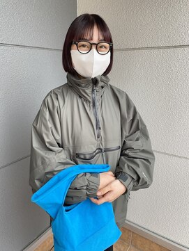 ヘアーアイストゥーレ(HAIR ICI TRE) ミニボブ　ぷつっとボブ 担当渡邉桜桃