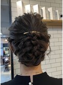 結婚式ヘアセット