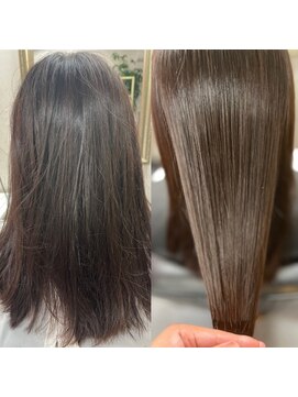 アローズ 玉名店(arose) ２０～40代髪質改善艶感ナチュラルストレート