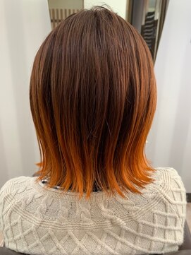 ヘアーアピス 二戸店(hair apis) グラデーションカラー