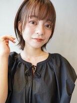 ニコ トウキョウ ヨコハマ(nico)&nbsp;顔まわりレイヤー/ミディアム／切りっぱなし/韓国風