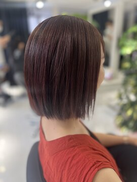 エース 春日部店(A) 軽め切りっぱなしボブ