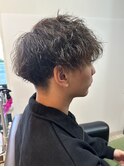 波巻きパーマ